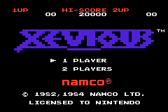 Classic NES Series - Xevious